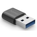 Hama 00200357 kabel kønsskifter USB-A USB-C Sort – billede 2