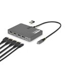 USB-C to Quad DP Adapter – billede 1