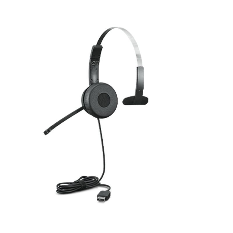 Lenovo 100 Kablet Høretelefoner Sort