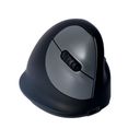 R-Go HE Mouse Ergonomisk mus, Medium (165-195mm), Højre, Trådløs Trådløs Sort – billede 3