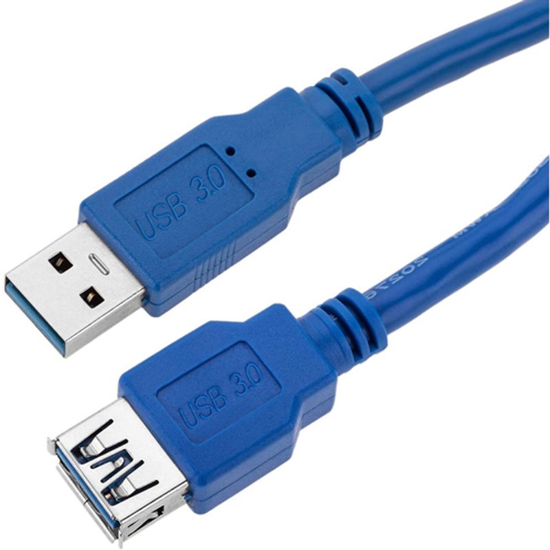 TECHly USB forlængerkabel 3m Blå