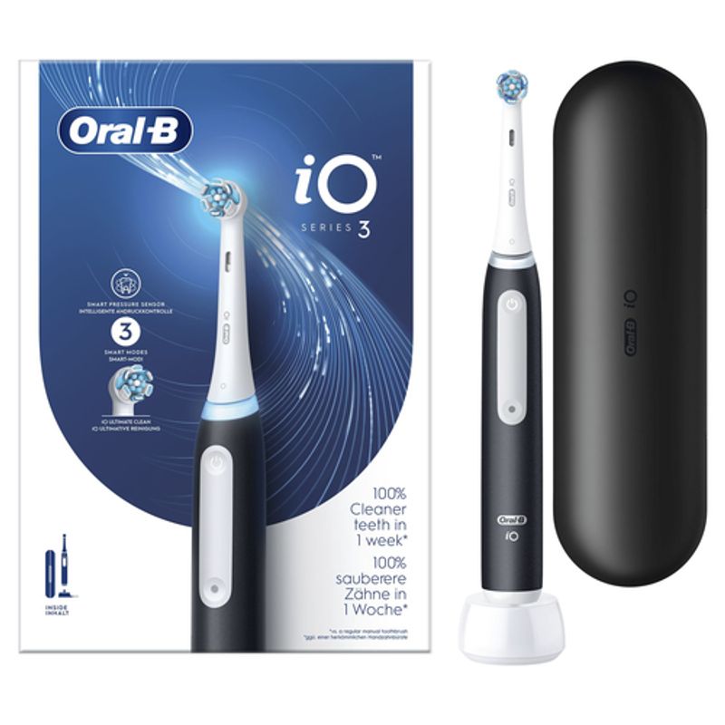 Oral-B 8006540731536 Elektrisk tandbørste Sort