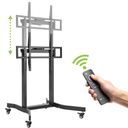 TECHly Vogn med hjul LCD display 55-100 – billede 7