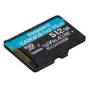 Kingston Canvas Go! Plus microSDXC UHS-I Memory Card 512GB 200MB/s – billede 2