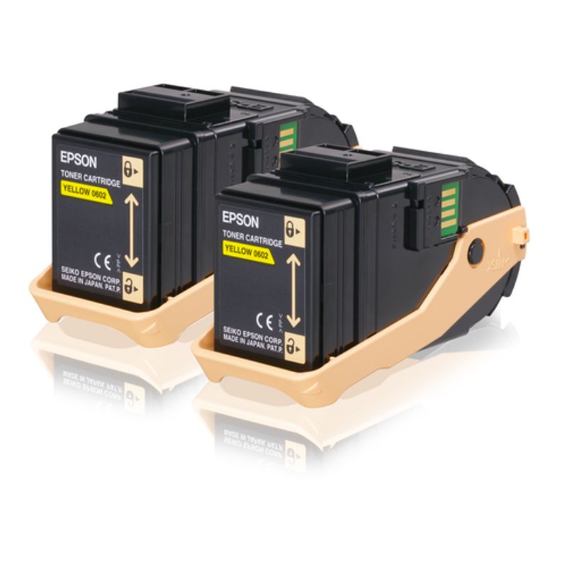 Epson Double Pack Gul 7500 sider