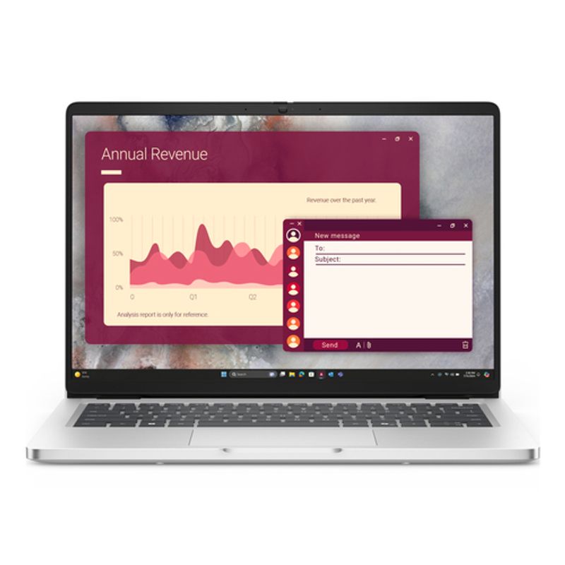 DELL Pro 14 PC14250 14 1920 x 1200 (WUXGA) 225U 16GB 512GB Intel Graphics Windows 11 Pro