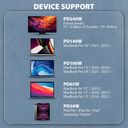 AXAGON USB4 Gen3x2 USB Type-C kabel 1m Sort – billede 6