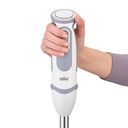 Braun Multiquick 5 Vario MQ 5235 WH Stavblender Turbofunktion Hvid/grå – billede 3