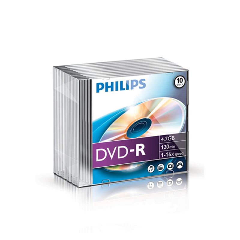 Philips DM4S6S10F 10x DVD-R 4.7GB
