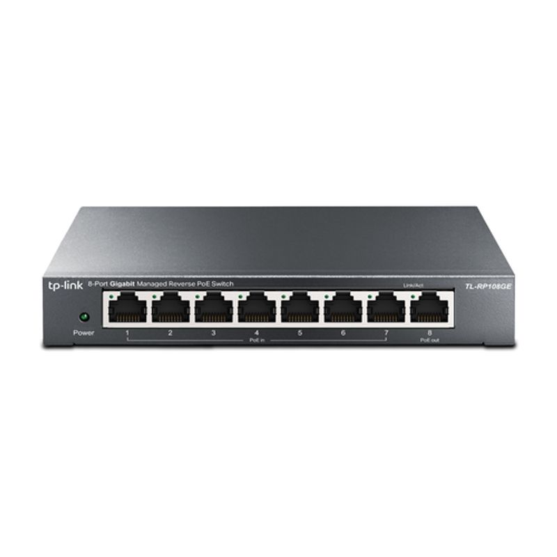 TP-Link TL-RP108GE Switch 8-porte Gigabit Reverse PoE