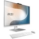 MSI Modern AM242P 1M-1873AT Intel Core 3 100U 60,5 cm (23.8) 1920 x 1080 pixel All-in-One PC 16 GB DDR5-SDRAM 256 GB SSD Windows 11 Home Wi-Fi 6E (802.11ax) Hvid – billede 10