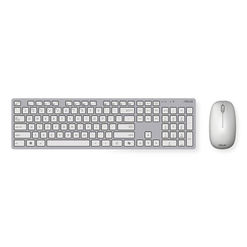 ASUS W5000 Sæt med mus og tastatur Gummitrykknap Trådløs