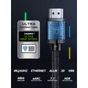 Ugreen HDMI-kabel med Ethernet 3m Sort – billede 3