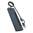 RaidSonic ICY BOX USB Hub 11-in-1 USB 3.2 Gen 2 45W – billede 1
