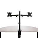 StarTech.com Desk Mount Dual Monitor Arm, Desk Clamp / Grommet VESA Monitor Mount for up to 32 Displays, Ergonomic Articulating Monitor Arm, Height Adjustable/Tilt/Swivel/Rotating - Space-saving Design (ARMDUAL2) Monteringssæt 2 skærme 13-32 – billede 6