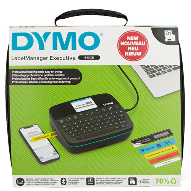 Alowwed----Dymo LabelManager Executive 640CB Kit Case tarratulostin
