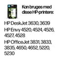 HP 302 2-pack Black/Tri-colour Original s Sort, Cyan, Magenta, Gul 170 sider Blæk – billede 2