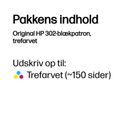 HP 302 Farve (cyan, magenta, gul) 150 sider Blæk – billede 3