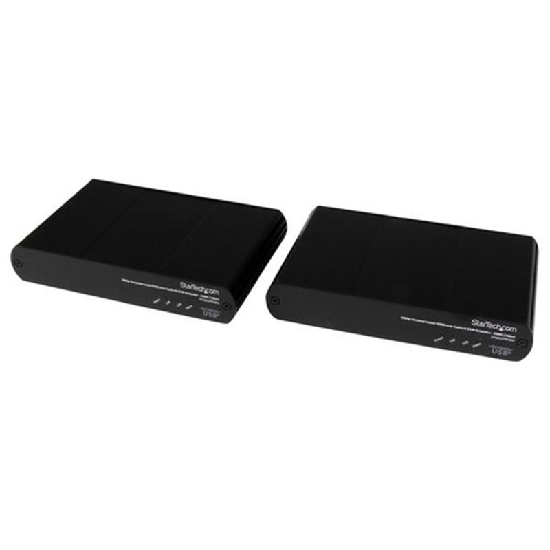 StarTech.com 330ft (100m) USB HDMI over CAT5e / CAT6 KVM Extender - 1080p Uncompressed HD Video - IT Grade KVM Console Extender for PC (SV565UTPHDU) KVM / USB forlænger