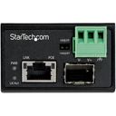 StarTech.com Industrial Fiber to Media Converter 30W - SFP to RJ45 - Singlemode/Multimode Fiber to Copper - Mini/Compact Size - IP-30/ -40 to 75C Fibermedieomformer Ethernet Fast Ethernet Gigabit Ethernet – billede 2