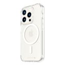 PanzerGlass HardCase Transparent w. White MagSafe & D3O iPhone 15 Pro Beskyttelsescover Transparent Apple iPhone 15 Pro – billede 1