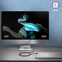 AXAGON USB4 Gen3x2 USB Type-C kabel 1m Sort – billede 10