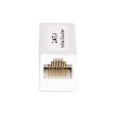 StarTech.com RJ45 Coupler, Inline Cat6 Coupler, Female to Female (F/F) T568 Connector, Unshielded Ethernet Cable Extension (IN-CAT6-COUPLER-U1) CAT 5/5e/6 Ikke afskærmet Netværkskobling Hvid – billede 3