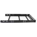 StarTech.com 1U Universal Server Rack Rails - TAA Compliant Adjustable Depth Server Mounting Rails - 19inch Rack Mount Rails (UNIRAILS1U) Rack-spor Sort – billede 2