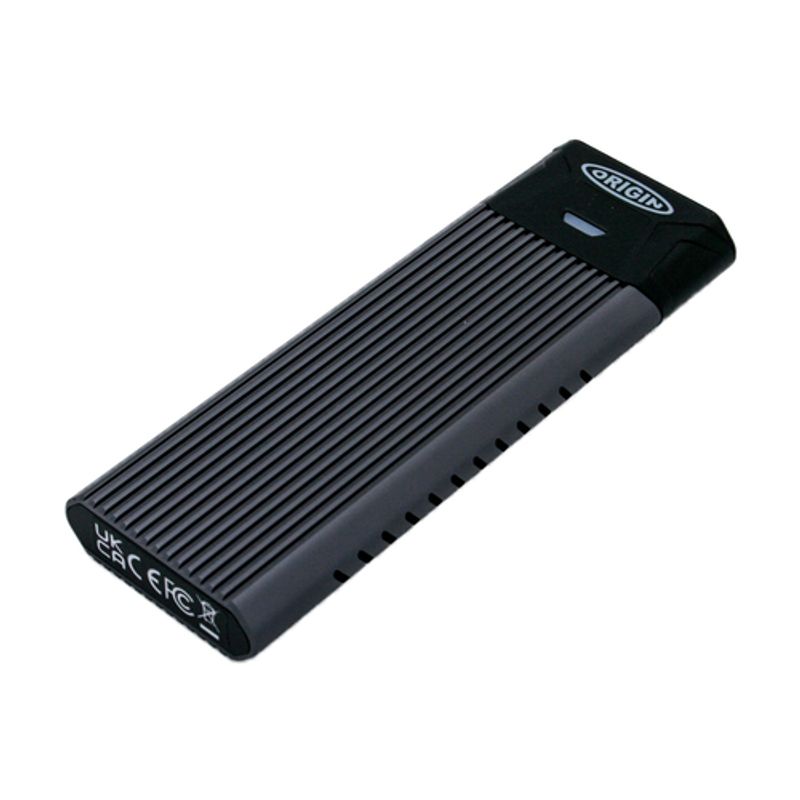 Origin Storage OS-EUCM2/NVME-SATA ekstern solid state driver 512 GB USB Type-A / USB Type-C 3.2 Gen 1 (3.1 Gen 1) Sort