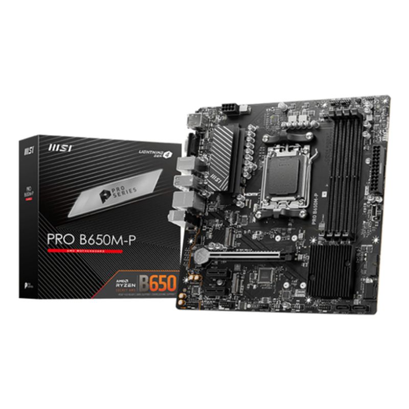 MSI PRO B650M-P Mini-ATX AM5 AMD B650