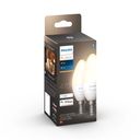 Philips Hue LED-lyspære 5.5W F 470lumen 2700K Varmt hvidt lys – billede 2