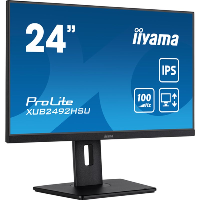 iiyama ProLite XUB2492HSU-B6 24 IPS 1920 x 1080 (Full HD) HDMI DisplayPort 100Hz