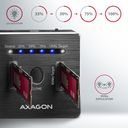 Axagon ADSA-M2C drev dockingstation USB 3.2 Gen 2 (3.1 Gen 2) Type-C Sort – billede 2