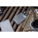 Sandberg Travel Powerbank 10000mAh 20Watt 1xUSB-A 2.0 1xUSB-C Sort Sølv – billede 2