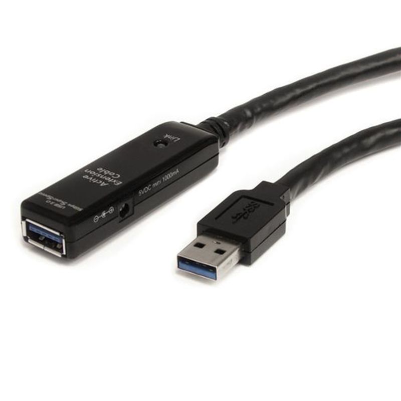 StarTech.com USB 3.0 USB forlængerkabel 3m Sort