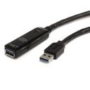 StarTech.com USB 3.0 USB forlængerkabel 3m Sort – billede 1