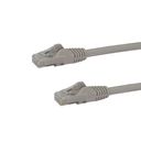 StarTech.com 75ft CAT6 Cable - Gray Snagless CAT 6 Wire - 100W RJ45 UTP 650MHz Category 6 Network Patch Cord UL/TIA (N6PATCH75GR) CAT 6 Ikke afskærmet parsnoet (UTP) 22.9m Patchkabel Grå – billede 1