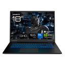 GAMING A18 PRO DYJ (schwarz, Intel® Core? 7 240H, NVIDIA GeForce RTX 5080, 32 GB DDR5, 1 TB (1 TB SSD), Windows 11 Home) – billede 1