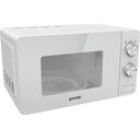 Gorenje Mikrobølgeovn Fritstående 800W 20liter Hvid – billede 3