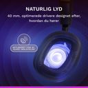 Glorious Gaming GHS Eternal RGB Kablet Høretelefoner Sort – billede 17