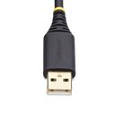 StarTech.com 1ft (30cm) USB to Serial Adapter Cable, COM Retention, RS232 USB / serielkabel 30.5cm Sort – billede 4