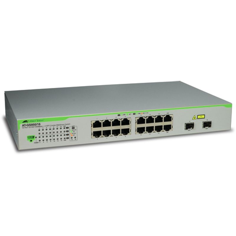 Allied Telesis AT GS950/16 Web Switch 16-porte Gigabit