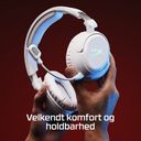 Alowwed----HyperX Flight 2 langattomat pelikuulokkeet, valkoinen – billede 9