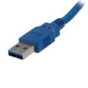 StarTech.com USB 3.0 USB forlængerkabel 1m Sort – billede 3