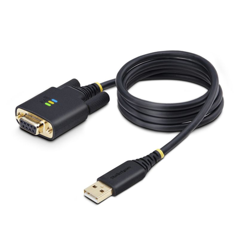 StarTech.com USB 2.0 USB / serielkabel 1m Sort