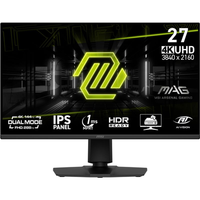 MSI MAG 275UPD E14 27 IPS 3840 x 2160 (4K) HDMI DisplayPort 144 Hz