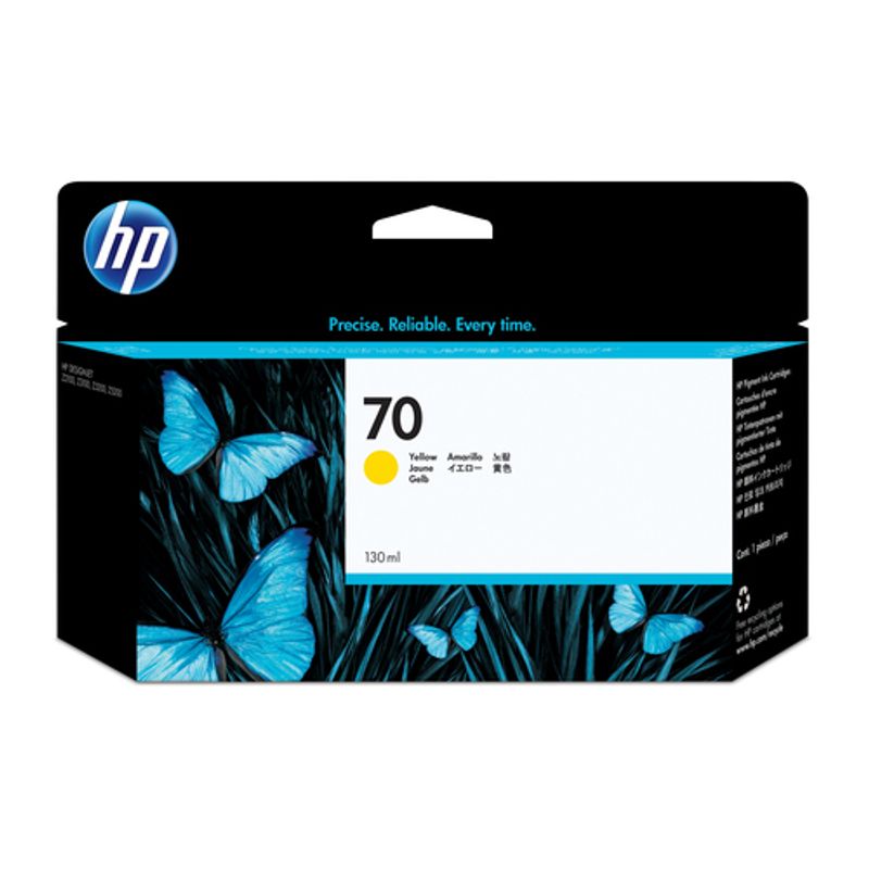 HP 70 Gul Blæk C9454A