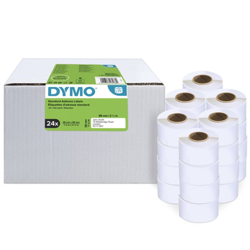 DYMO LabelWriter Address Adresseetiketter 28 x 89 mm 3120etikette(r)