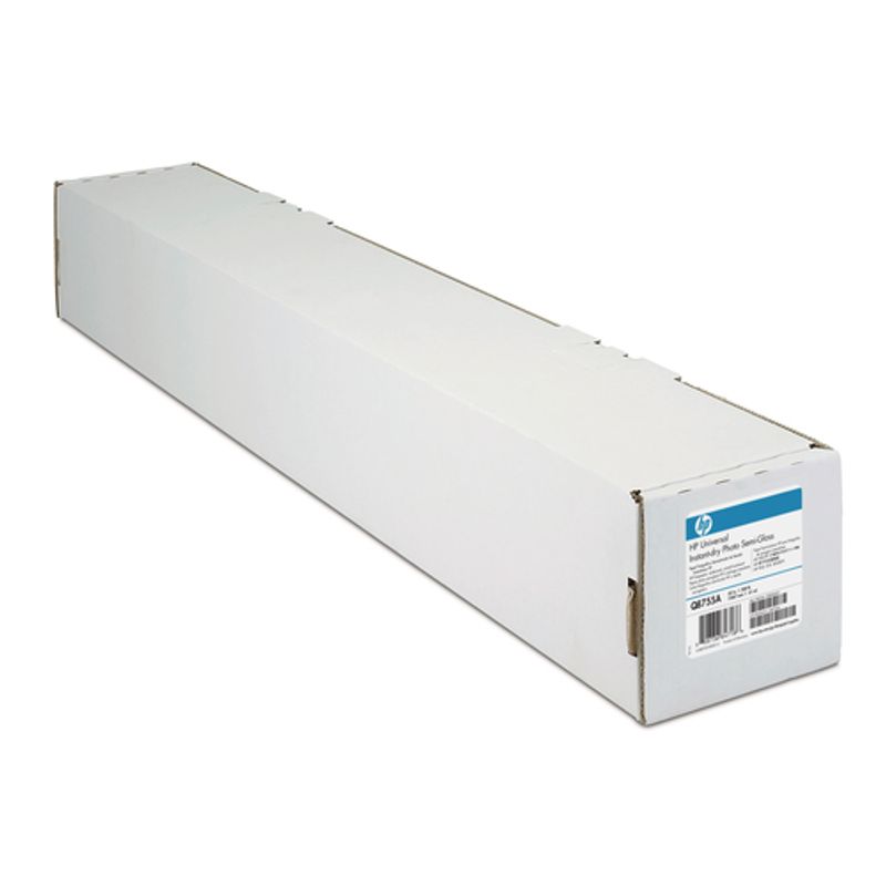 HP Universal Instant-Dry Photo Semi-Gloss Fotopapir (61 cm x 30,5 m) 1rulle(r)