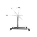 Multibrackets M Public Display Stand 80 HD Wheelbase Single Vogn med hjul LCD display 32-55 – billede 18